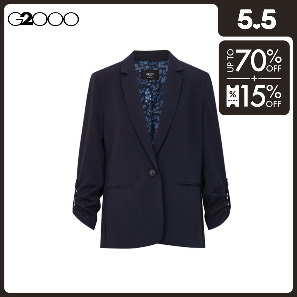 G2000 Women Anti Uv Mini Herringbone Suit Blazer