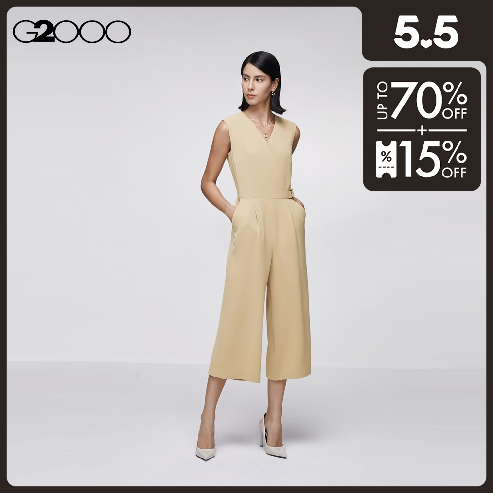 G2000 Women Sleeveless Jumpsuit
