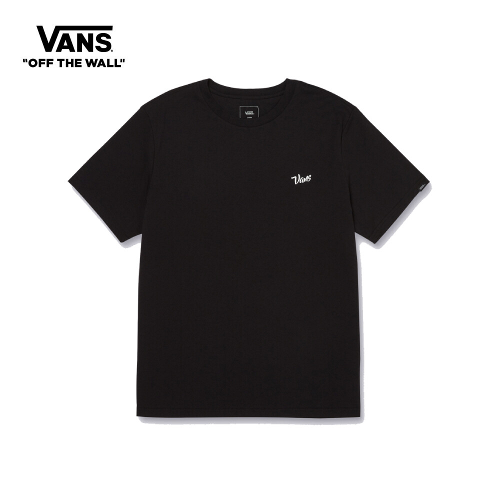 Vans Paisley Check Short Sleeve Tee Men BLACK VN0A7TOPBLK1