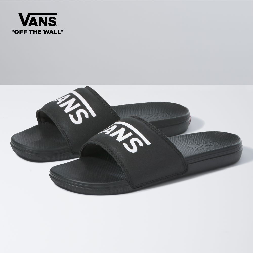 Vans La Costa Slides Flat Sandals Women (US Women size) Black VN0A5HF5IX61